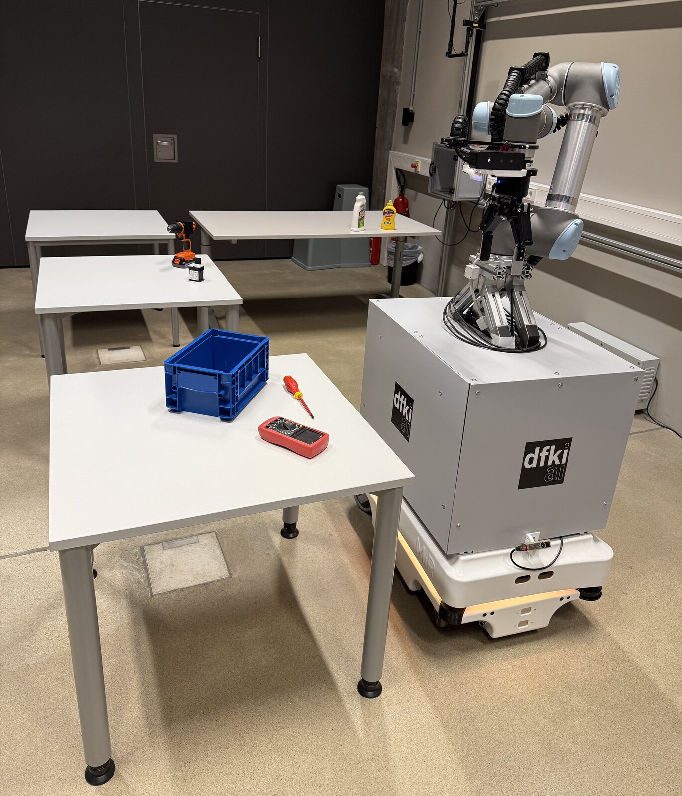 Mobipick indoor mobile manipulator platform.