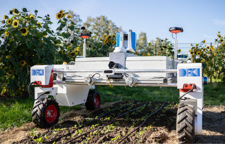 Valdemar outdoor agricultural robot platform.